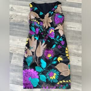 ESCADA Silk Floral Dress
